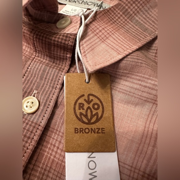 Outerknown Winddrift Plaid Button-Up Women's Top - NWT - Size L - Picture 8 of 12